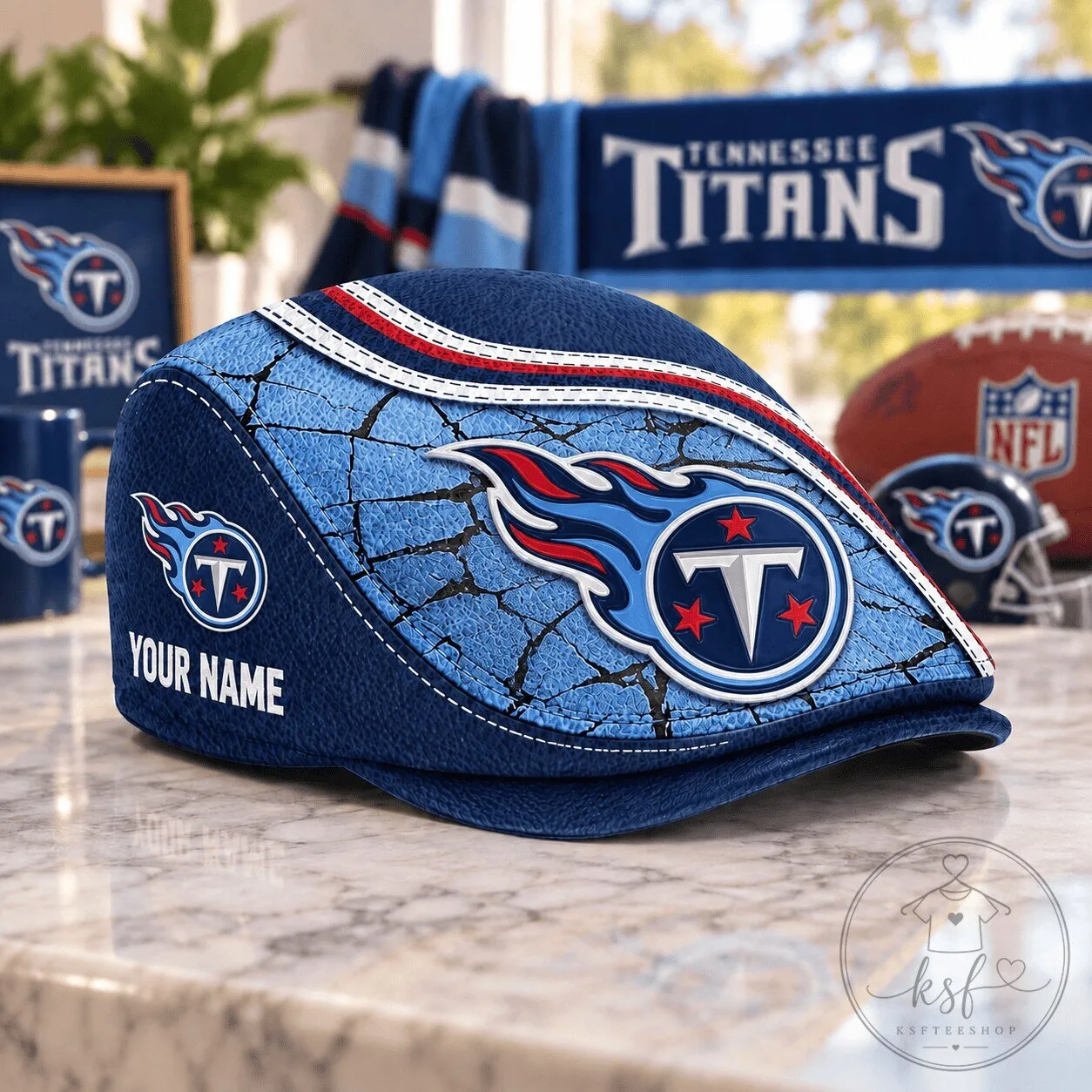 Tennessee Titans Personalized Golf Cap Hat for Men and Women