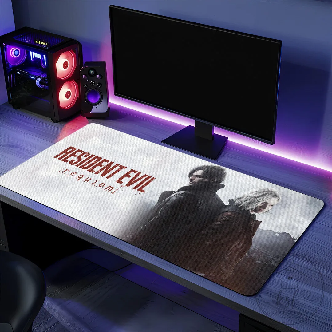 Resident Evil Requiem Gaming Desk Mat, Custom LED Light Up Mouse Pad 11 Resident Evil Requiem Gaming Desk Mat, Custom LED Light Up Mouse Pad
