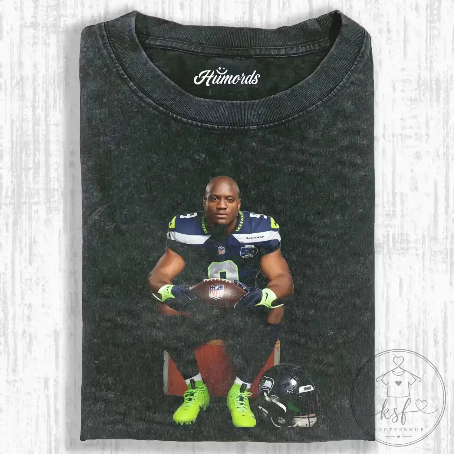 Kenneth Walker III Seattle Seahawks Football Player Graphic T-Shirt