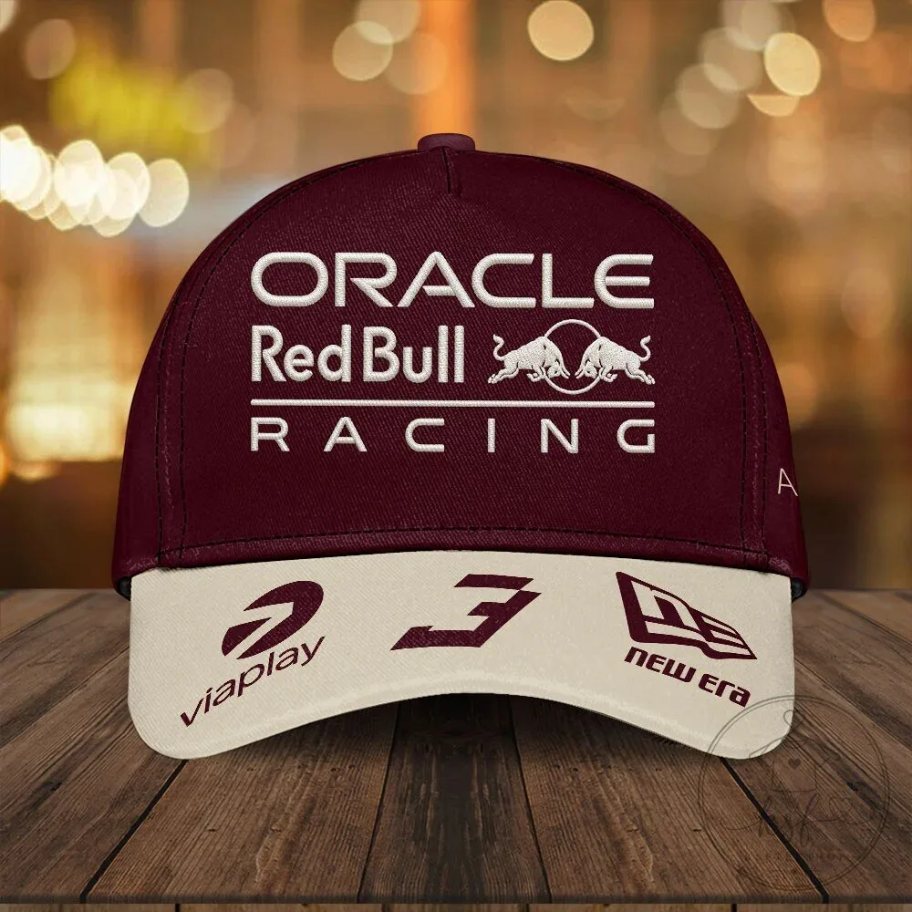 Oracle Red Bull Racing Formula 1 Team Max Verstappen Baseball Cap Hat