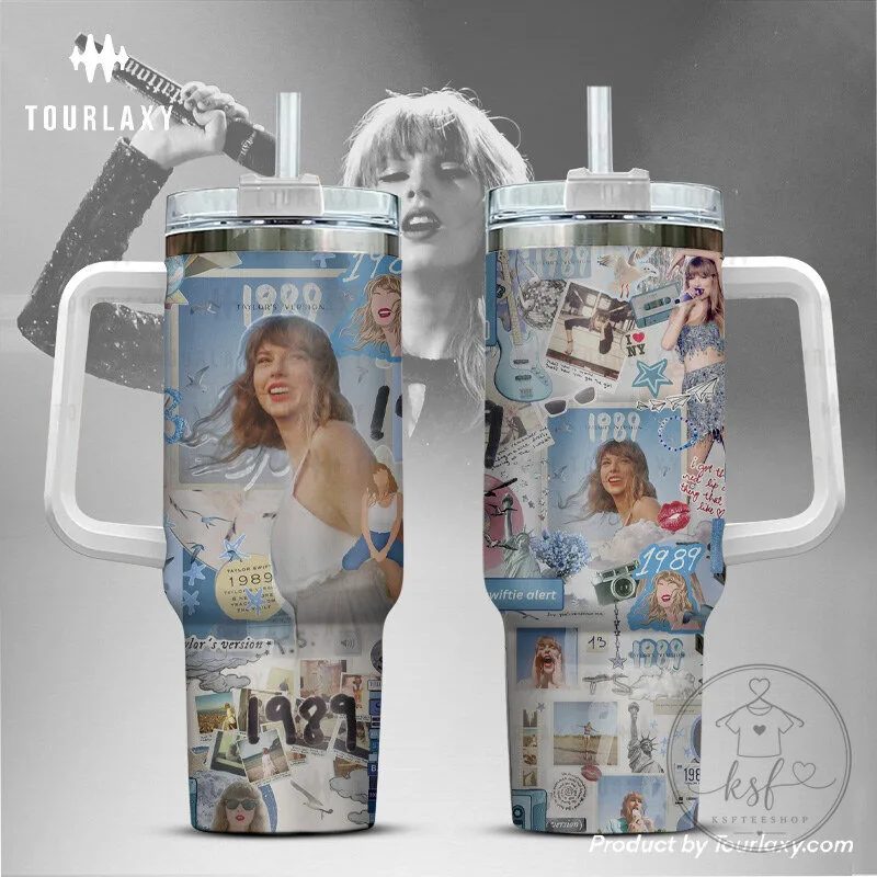 Taylor Swift 1989 Album Collage Insulated Stainless Steel Tumbler 1 Taylor Swift 1989 Album Collage Insulated Stainless Steel Tumbler