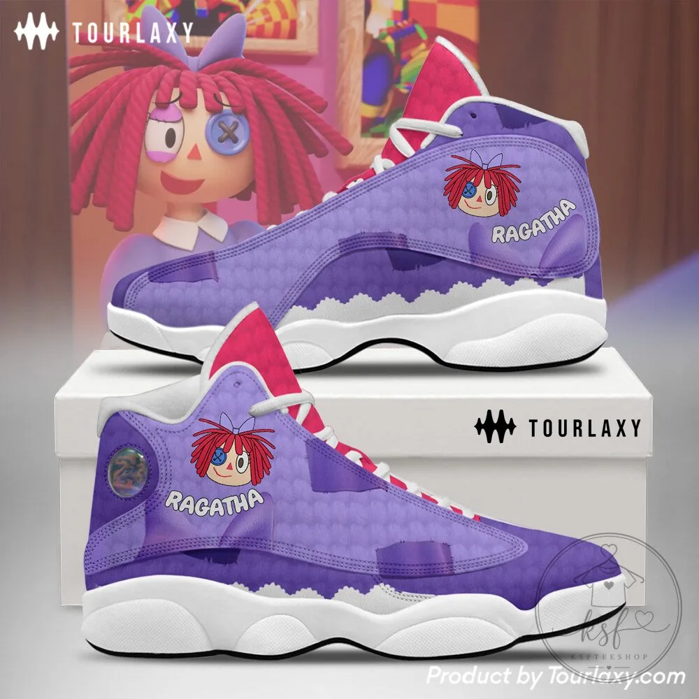 Ragatha The Amazing Digital Circus Character Purple Athletic Shoes