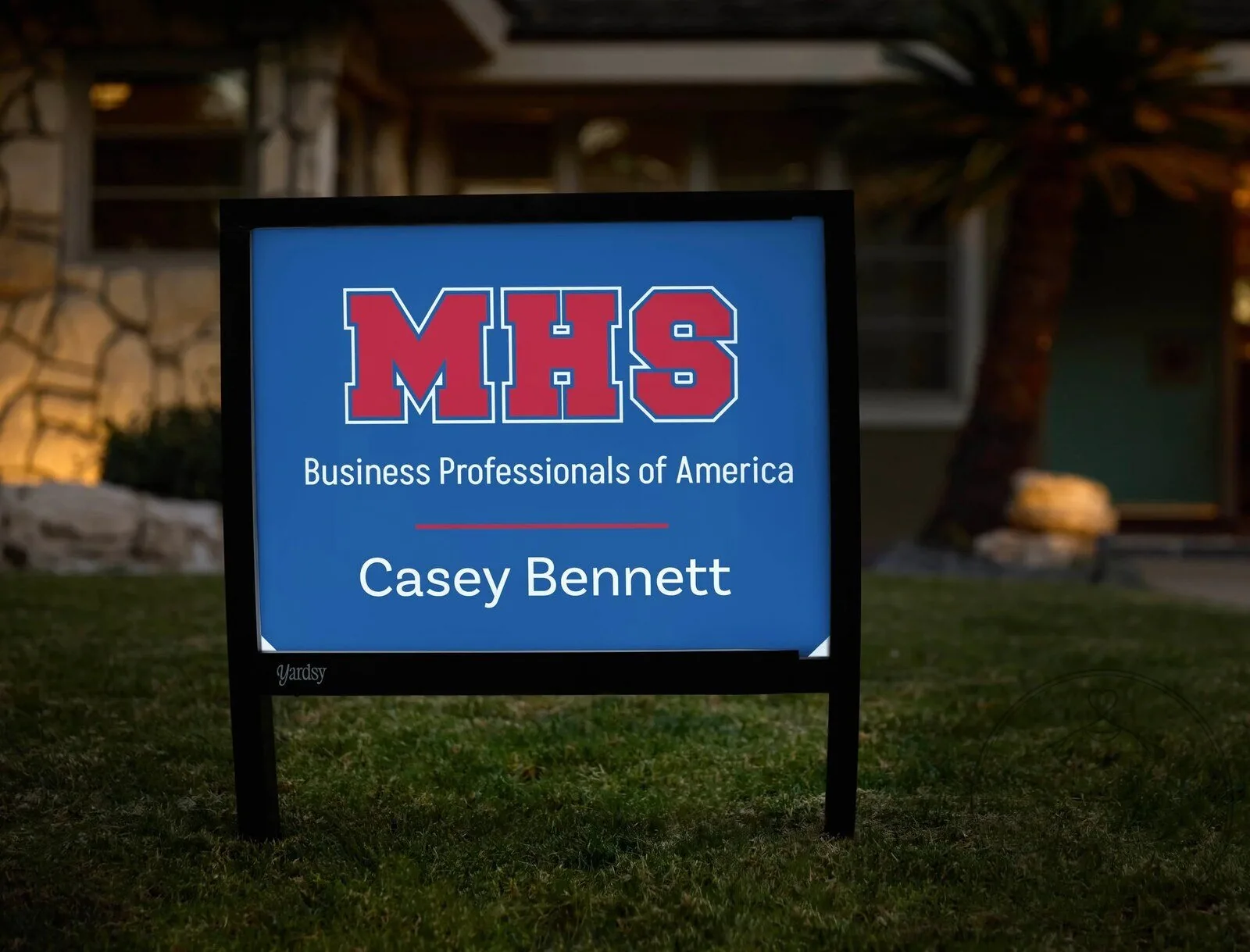 Midway High School Business Professionals of America Custom Yard Sign 10 Midway High School Business Professionals of America Custom Yard Sign
