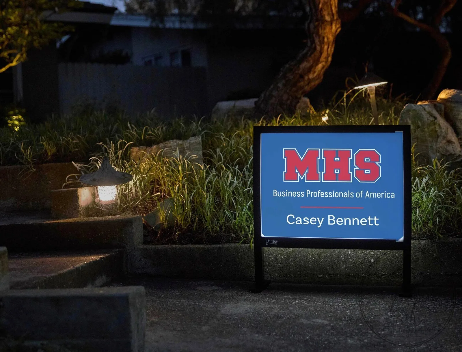 Midway High School Business Professionals of America Custom Yard Sign 12 Midway High School Business Professionals of America Custom Yard Sign