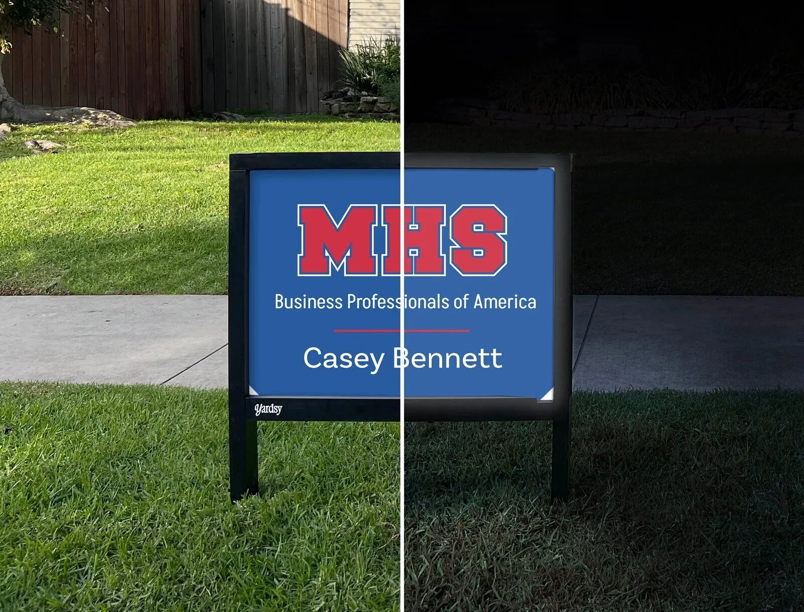 Midway High School Business Professionals of America Custom Yard Sign 13 Midway High School Business Professionals of America Custom Yard Sign