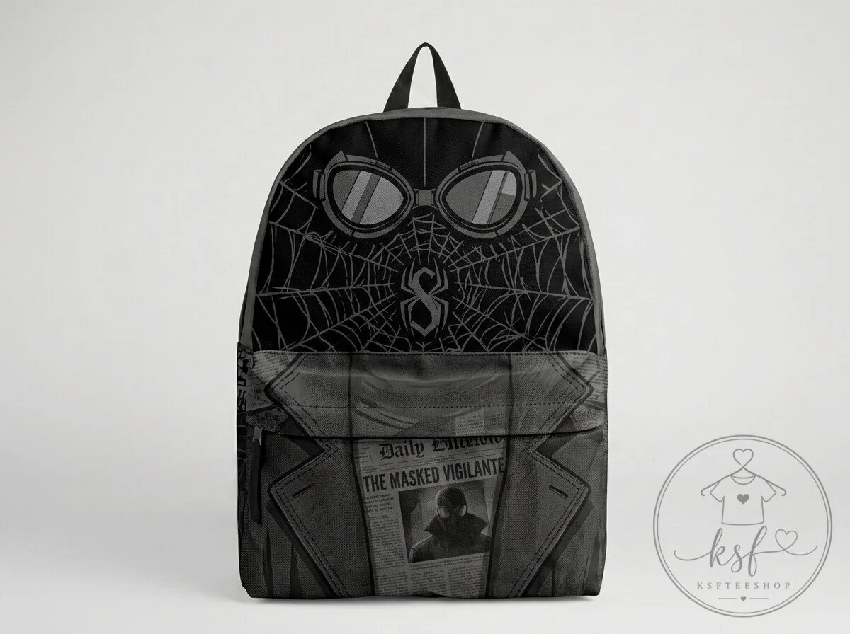 Spider-Man Noir Masked Vigilante Backpack