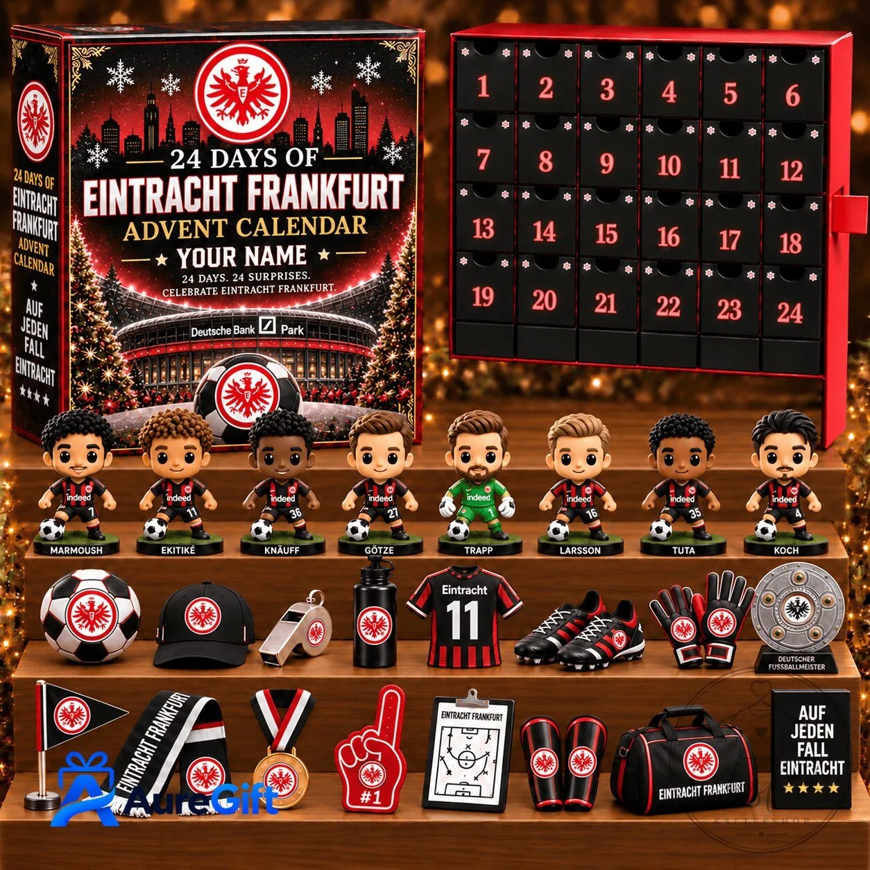 Eintracht Frankfurt Football Club Personalized Advent Calendar