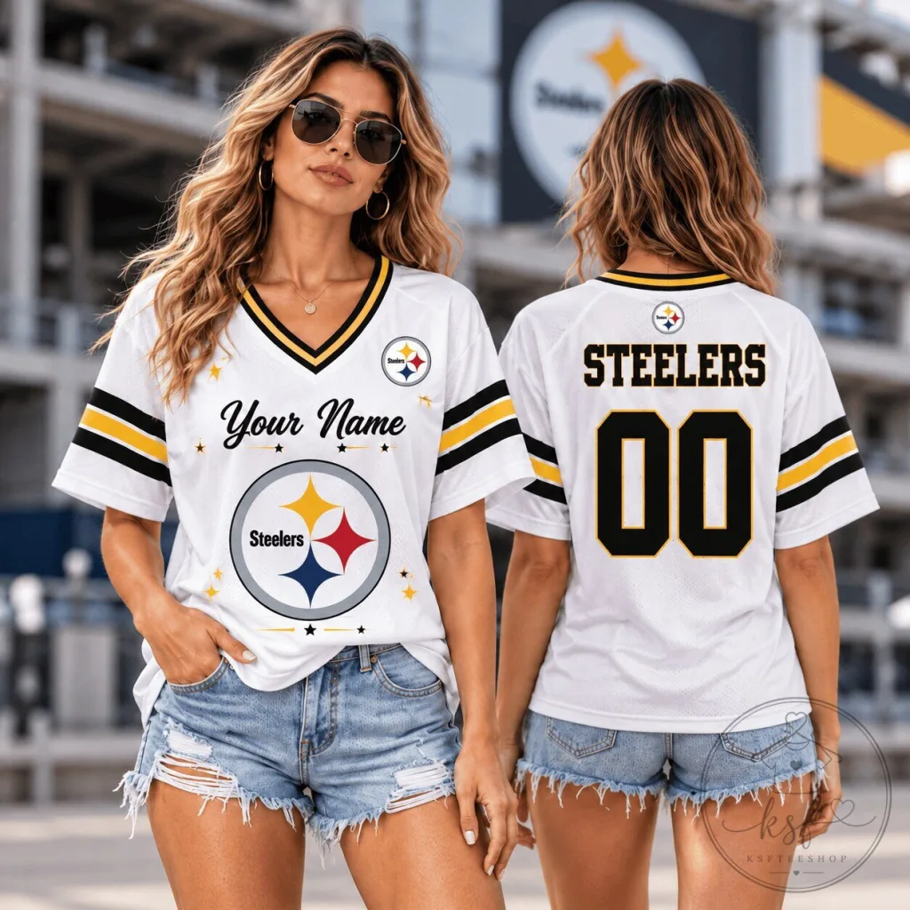 Pittsburgh Steelers Personalized Name and Number Football Jersey