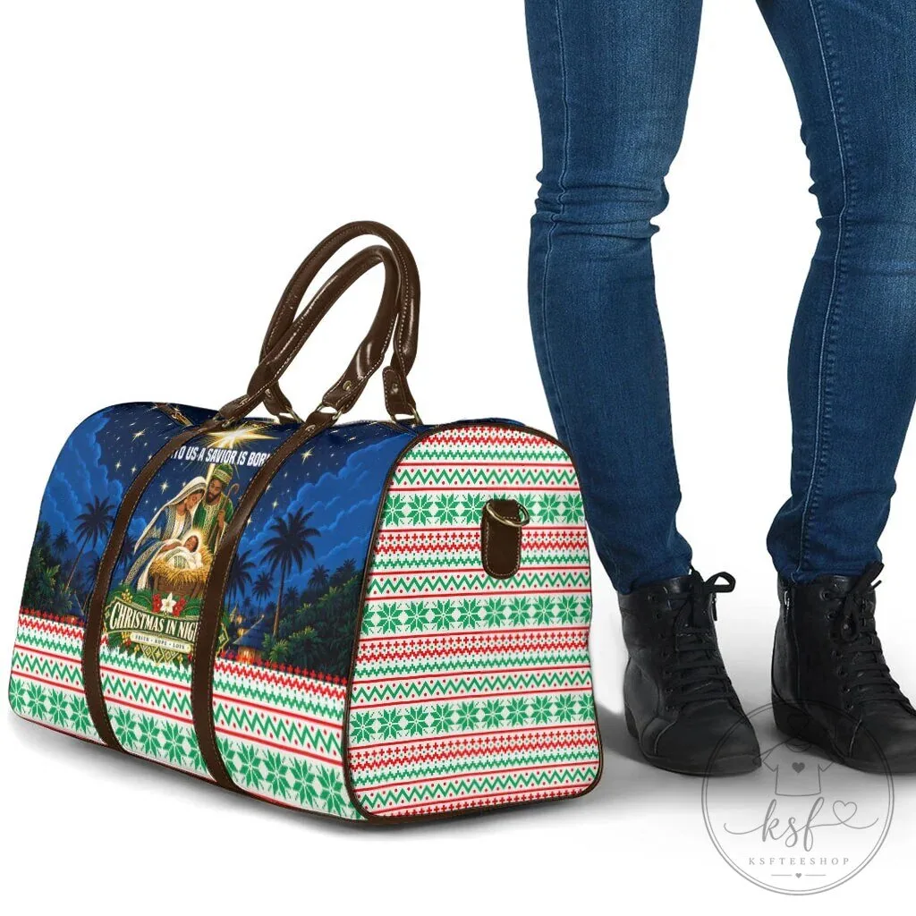 Christmas in Nigeria Nativity Scene Travel Bag 10 Christmas in Nigeria Nativity Scene Travel Bag