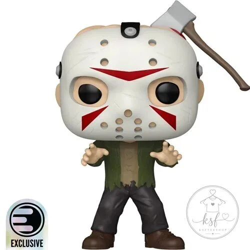Friday the 13th Jason Voorhees with Axe Head Funko Pop! Vinyl Figurine 4 Friday the 13th Jason Voorhees with Axe Head Funko Pop! Vinyl Figurine