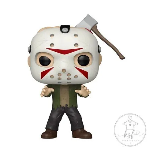 Friday the 13th Jason Voorhees with Axe Head Funko Pop! Vinyl Figurine 8 Friday the 13th Jason Voorhees with Axe Head Funko Pop! Vinyl Figurine