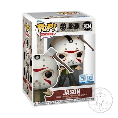 Friday the 13th Jason Voorhees with Axe Head Funko Pop! Vinyl Figurine 9 Friday the 13th Jason Voorhees with Axe Head Funko Pop! Vinyl Figurine